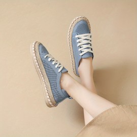 Women'S Casual Canvas Loafers - Classic Round Toe, All-Season Versatile Shoes with Rubber Sole, Fabric Inner & Durable Inner Lining, Easy Care Hand Washable, Fashionable Solid Color Design for Casual Attire, Allseason Shoes | Classic Loafer Design | Breathable Canvas Uppe